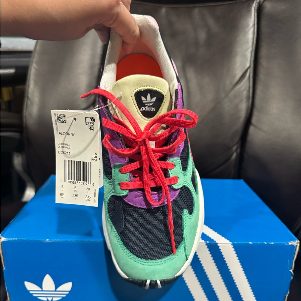 Adidas Falcon Multicolor Women 6.5